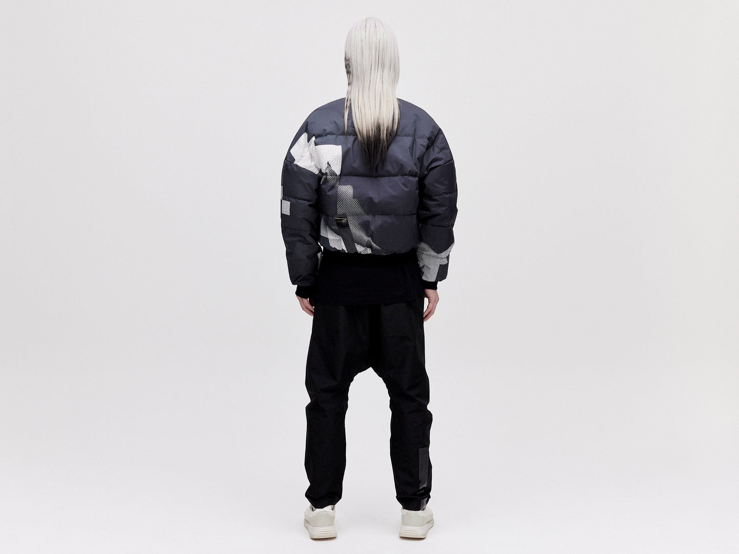 Bomber Down Jacket - Dark Pixel