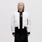 Bomber Down Jacket - Light Pixel