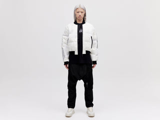 Bomber Down Jacket - Light Pixel