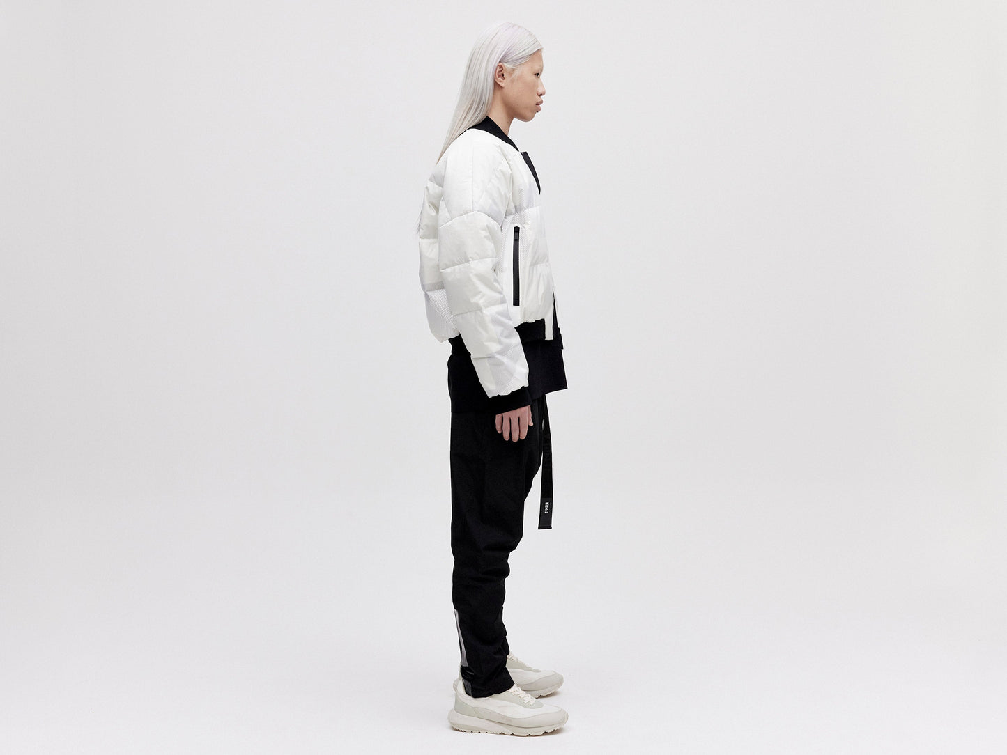 Bomber Down Jacket - Light Pixel