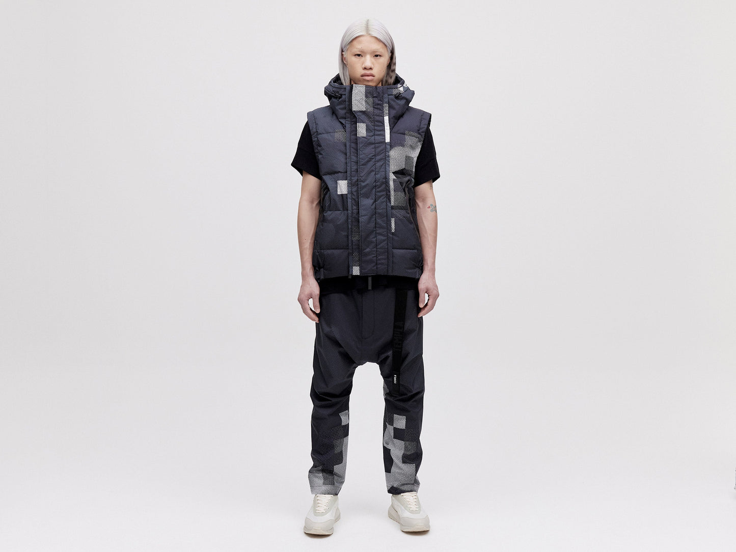 Modular Down Vest - Dark Pixel