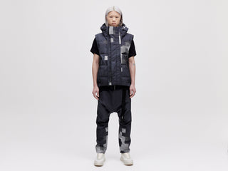 Modular Down Vest - Dark Pixel