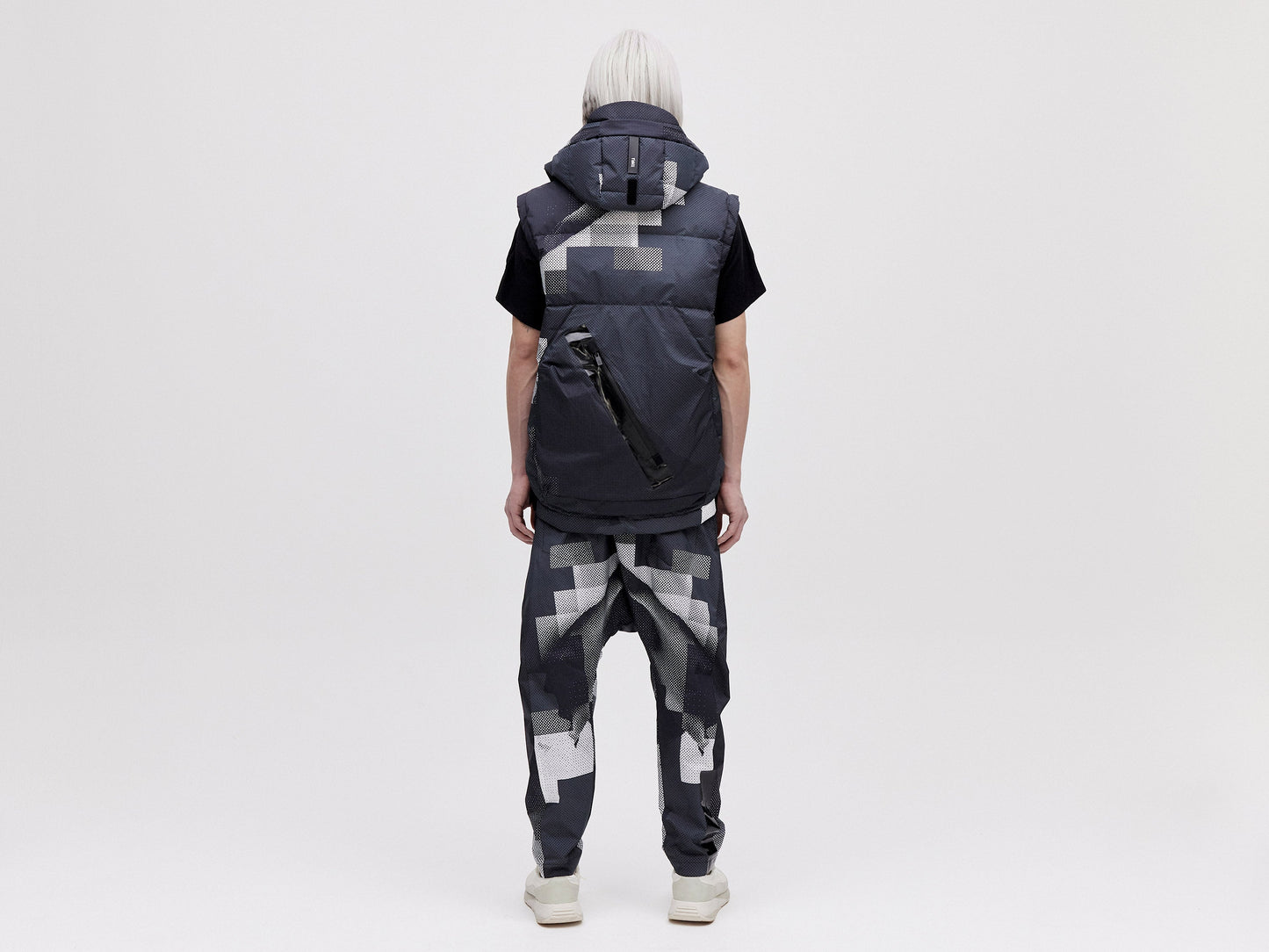 Modular Down Vest - Dark Pixel