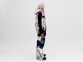 Modular Down Vest - Light Splatter