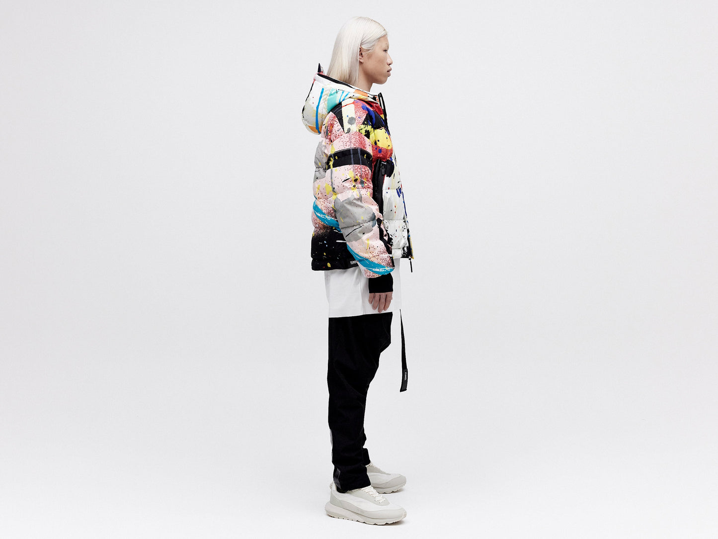 Utility Down Jacket - Light Splatter