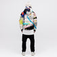 Utility Down Jacket - Light Splatter