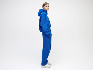 Ria Cropped Hoodie BVBA Antwerp - Blue