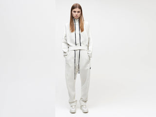 Ria Cropped Hoodie BVBA Antwerp - Vaporous Grey