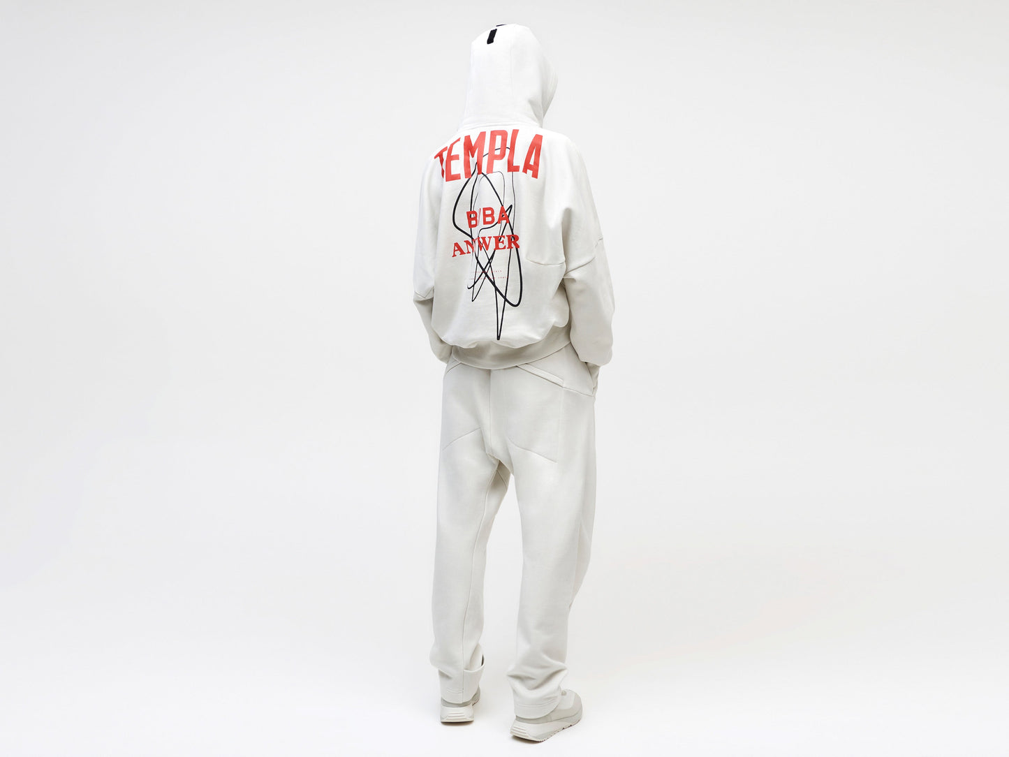 Ria Cropped Hoodie BVBA Antwerp - Vaporous Grey