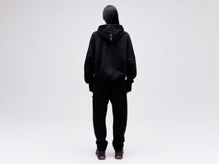 Cropped Hoodie - Black