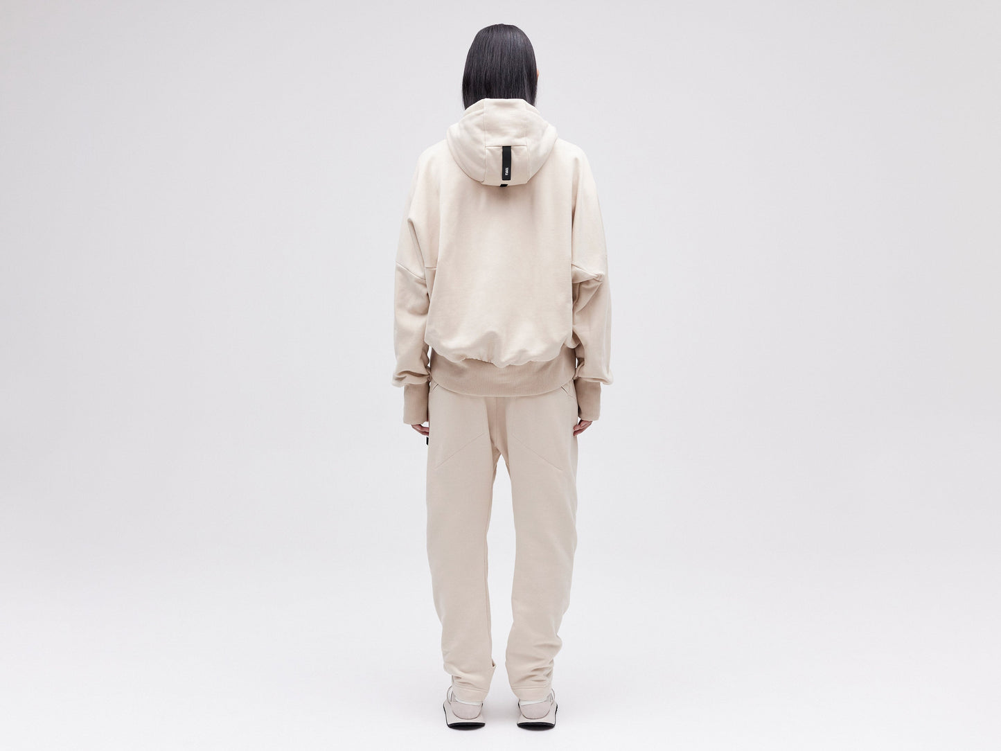 Cropped Hoodie - Fog