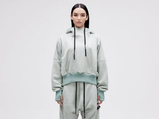 Cropped Hoodie - Jade