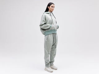 Cropped Hoodie - Jade