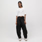 Cropped Tee - White