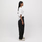Cropped Tee - White