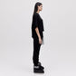 Cropped Tee - Black