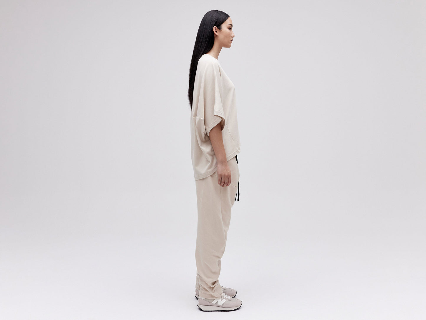 Cropped Tee - Fog