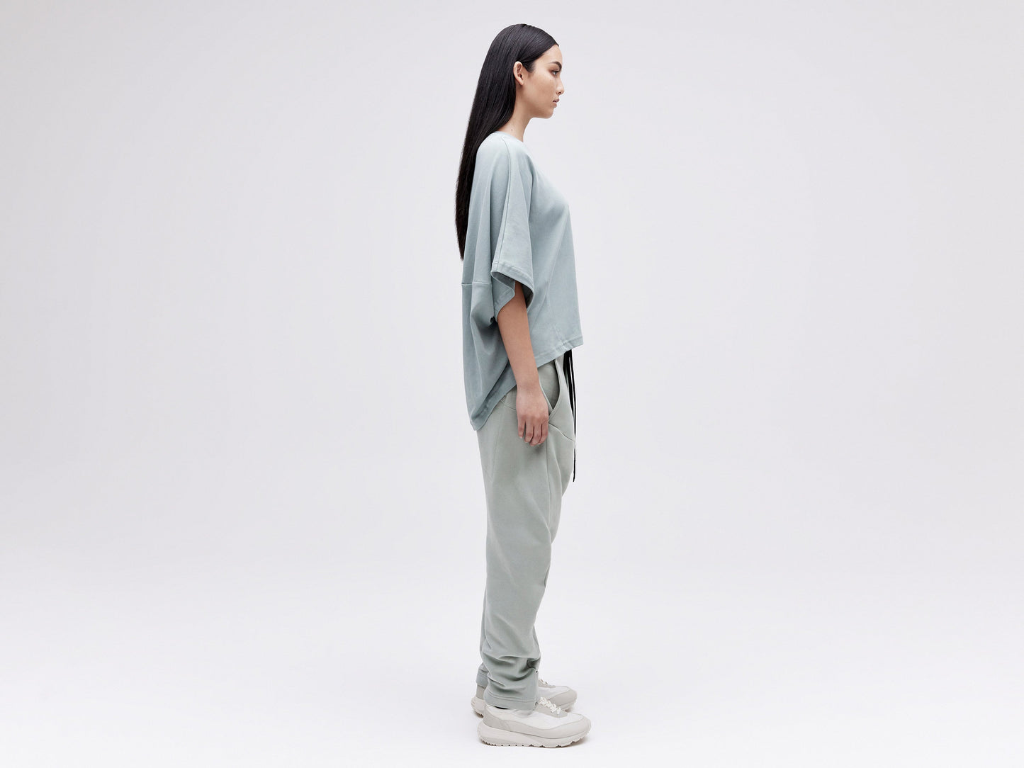Cropped Tee - Jade