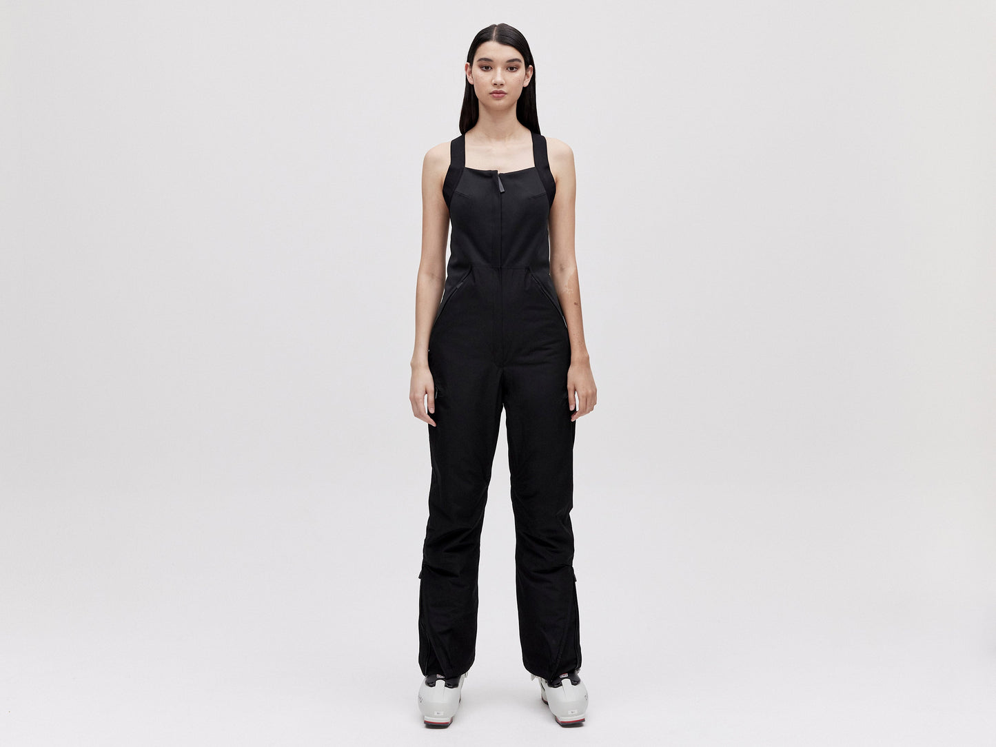 Wadded Salopette - Black