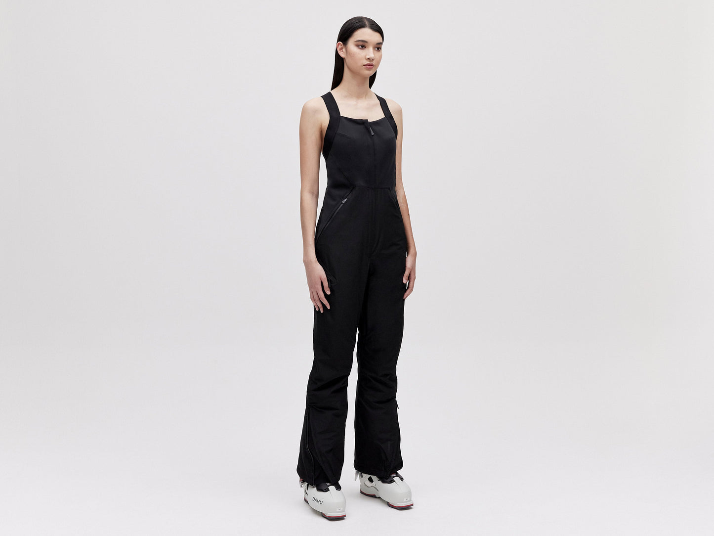 Wadded Salopette - Black