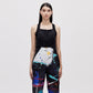 Wadded Salopette - Dark Splatter