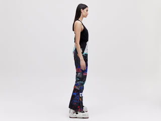 Wadded Salopette - Dark Splatter