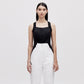 Wadded Salopette - White