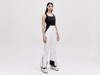 Wadded Salopette - White