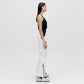 Wadded Salopette - White