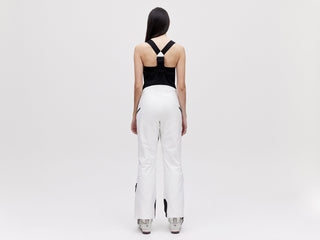 Wadded Salopette - White