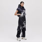 Cropped Down Vest - Dark Pixel