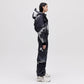 Cropped Down Jacket - Dark Pixel
