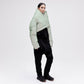 Wrap Down Jacket - Reflective Jade