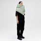 Wrap Down Coat - Reflective Jade