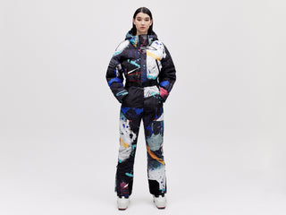 Ski Suit - Dark Splatter