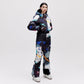 Ski Suit - Dark Splatter