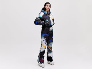Ski Suit - Dark Splatter
