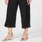 Calça Culotte O Ring Feminina INC International Concepts Preta Tamanho 16 Petite