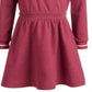 Vestido de moletom Chevron para meninas Epic Threads, tamanho 3T, vermelho