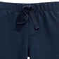 Calça infantil First Impressions com patch no joelho para meninos, azul, tamanho 4T