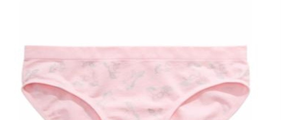Maidenform Little &amp; Big Girl's Unicorn Print Seamless Hipster Underwear Rosa Tamanho P