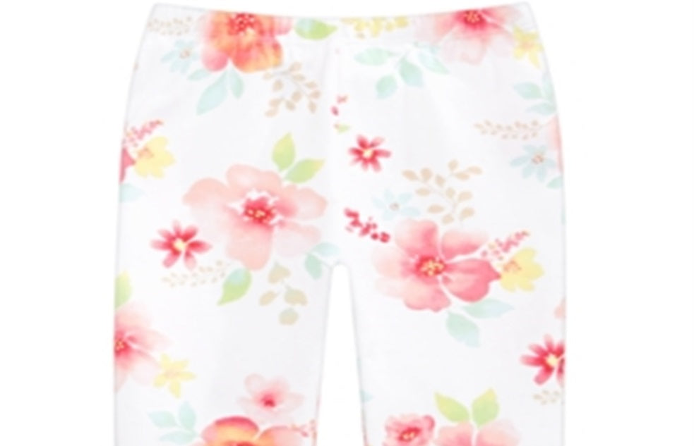 Leggings estampadas florais para bebês meninas First Impressions, tamanho 18 meses