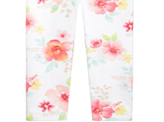 Leggings estampadas florais para bebês meninas First Impressions, tamanho 18 meses