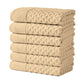 Cotton Diamond Waffle Weave Bath Towel Set - Grayson Collection