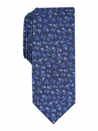 Gravata Alfani Slim Geo Masculina Preta Tamanho Regular