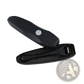 Titanium Beard Roller Matte Black 540 Microneedle