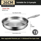 Titanium Hammered Non-stick Frying Pan with Lid