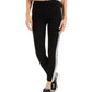 Calça feminina Petite Lantejoulas Ponte Pull-On da INC International Concepts, preta, tamanho 0 P