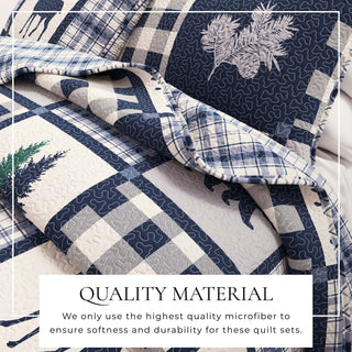 3-Piece Lodge Quilt - Stonehurst Collection