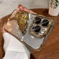 Shatterproof Quicksand Butterfly Crystal Phone Case